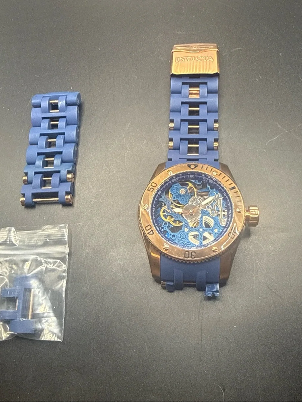 Invicta Sea Spider Model 10348 Needs New Band!! Has A New Battery!!